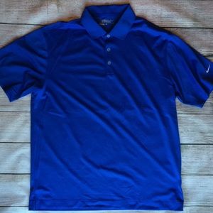 Nike Golf Tour Performance Dri-Fit UV Polo - Blue